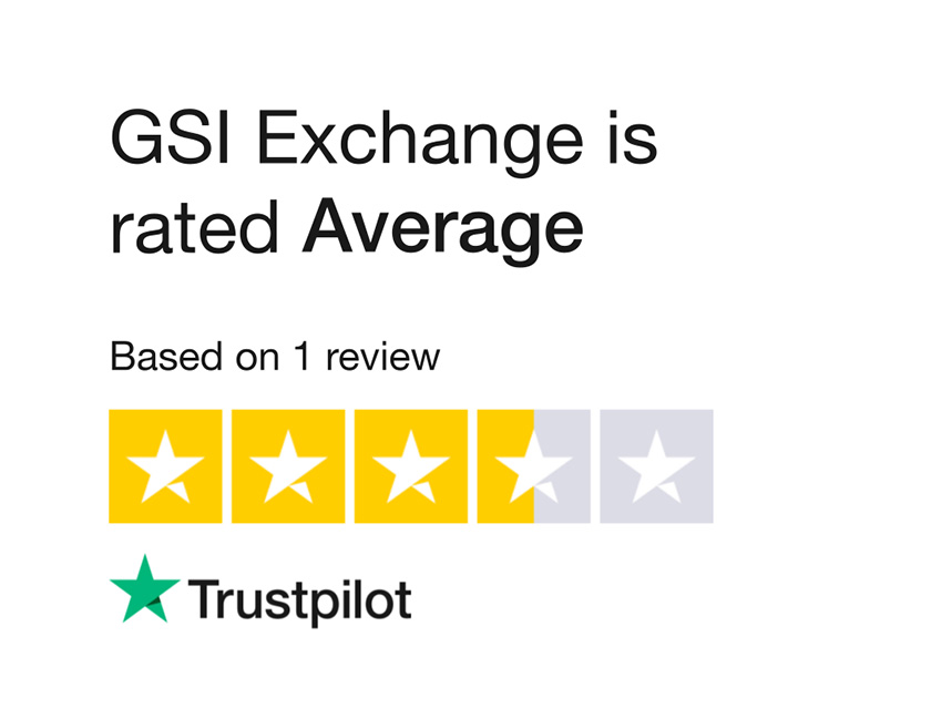 GSI Exchange Review - Trustpilot